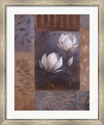 Framed Magnolia Spring II Print