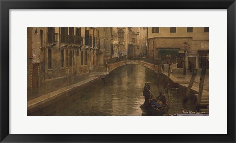 Framed Tour of Venice III Print
