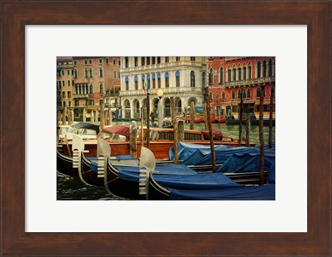 Framed Venetian Canals IV Print