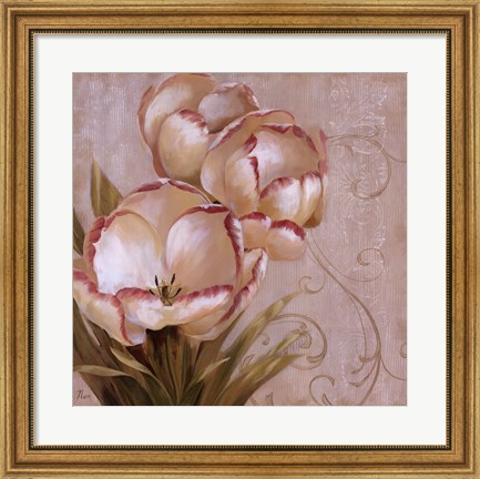 Framed Perfect Blooms I Print