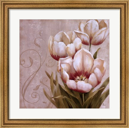 Framed Perfect Blooms II Print