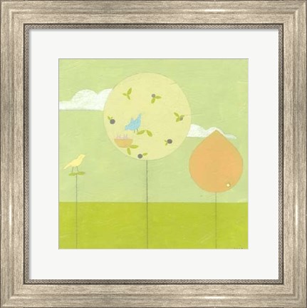 Framed Lollipop Forest II Print