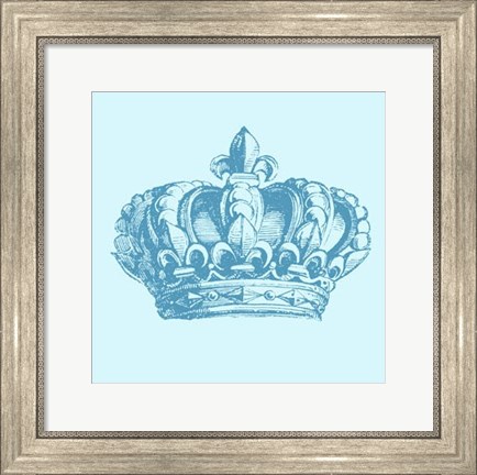 Framed Prince Crown I Print