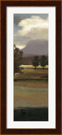Framed Mountain Range III Print