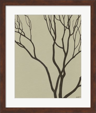 Framed Bare Tree I Print
