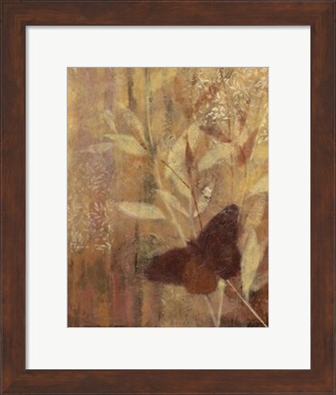 Framed Copper Meadows II Print