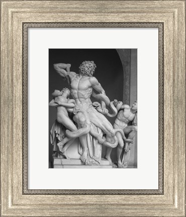 Framed Vatican Sculpture Print