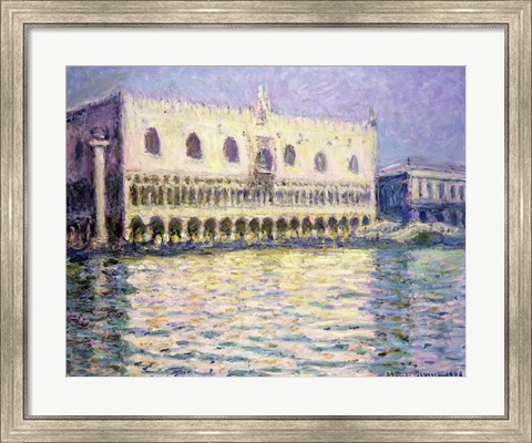 Framed Ducal Palace, Venice, 1908 Print