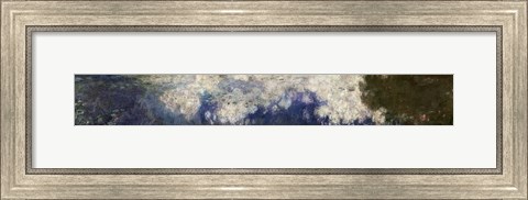 Framed Waterlilies - The Clouds, 1914-18 Print