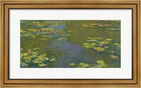 Framed Lily Pond Print