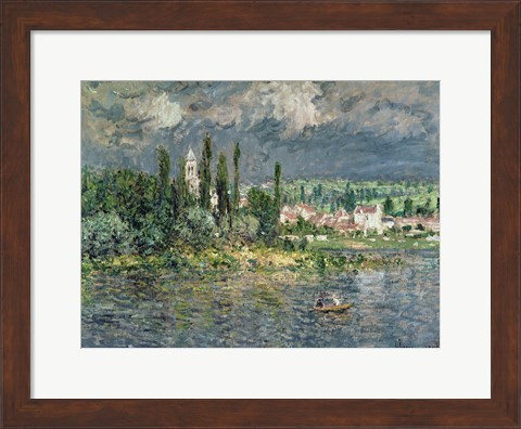 Framed Landscape with a Thunderstorm Print