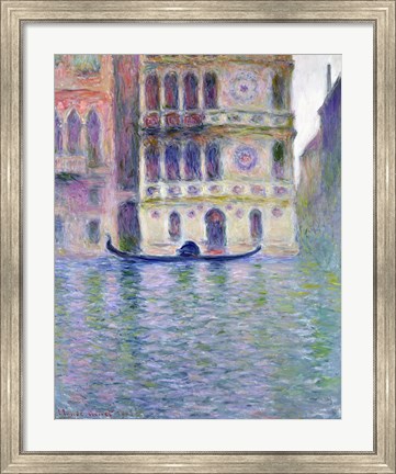 Framed Palazzo Dario, 1908 Print