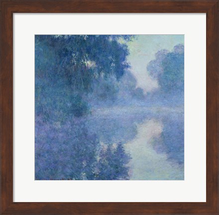 Framed Branch of the Seine near Giverny, 1897 Print