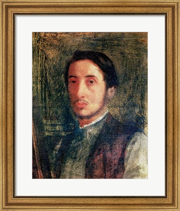 Framed Self Portrait as a Young Man Print