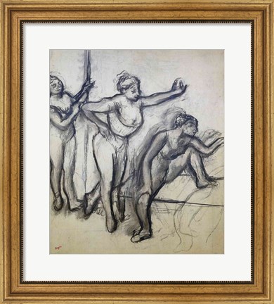 Framed Three Dancers Print