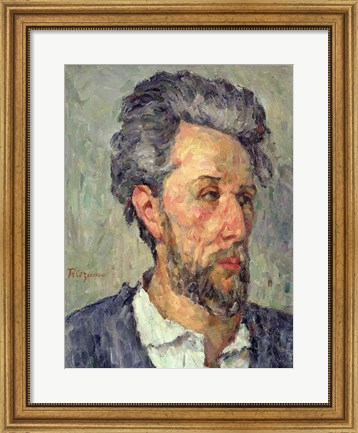 Framed Portrait of Victor Chocquet Print