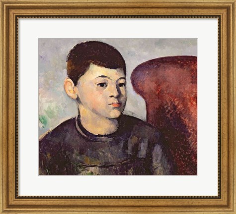 Framed Portrait of the artist&#39;s son, 1881-82 Print