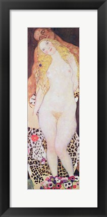 Framed Adam and Eve, 1917-18 Print