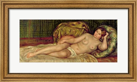 Framed Large Nude, 1907 Print