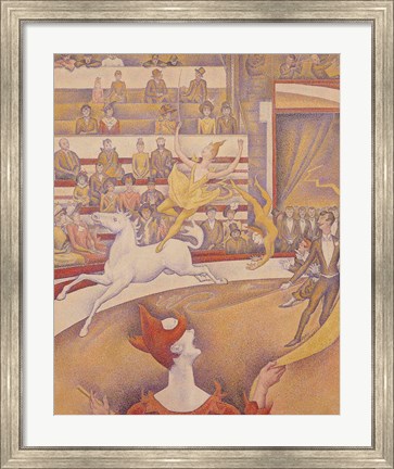 Framed Circus, 1891 Print