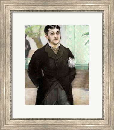 Framed Portrait of M. Gauthier-Lathuille Print