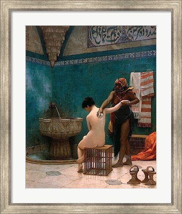 Framed Bath, ca. 1880-1885 Print