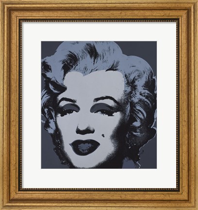Framed Marilyn Monroe (Marilyn), 1967 (black) Print