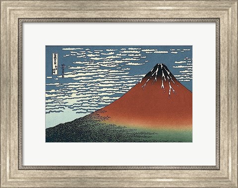 Framed Red Fuji Print