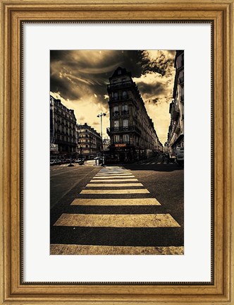 Framed Two Streets Print