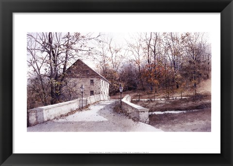 Framed Mill Bridge Print