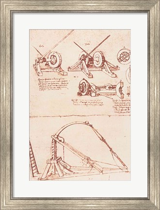 Framed Designs for a Catapult Print