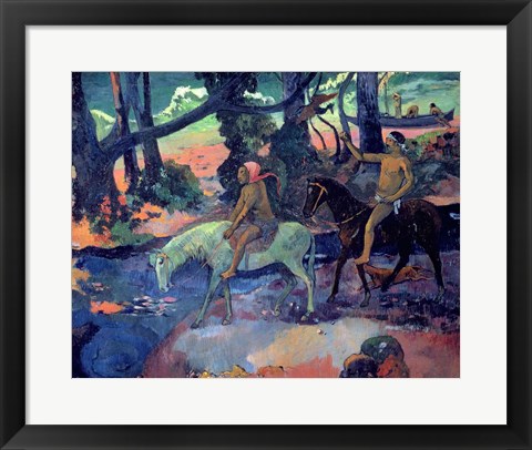 Framed Escape, The Ford, 1901 Print