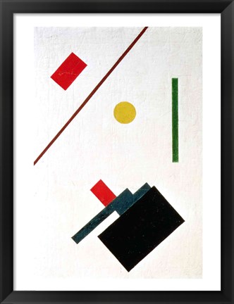 Framed Suprematist Composition, 1915 (detail 2) Print