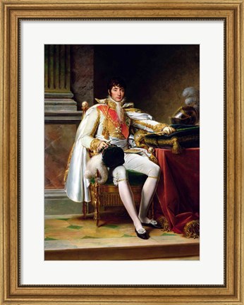 Framed Louis Bonaparte Print