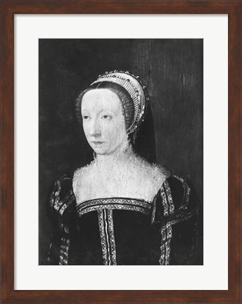 Framed Princess of Conde, 1550 Print
