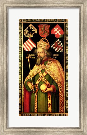 Framed Emperor Sigismund Print