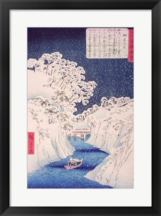Framed Views of Edo Print