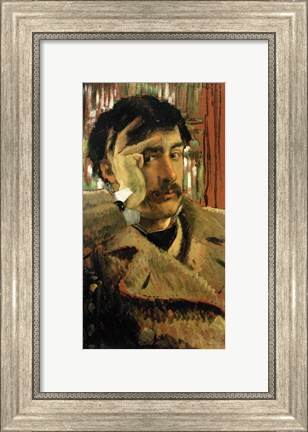 Framed Self portrait Print