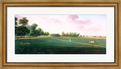 Framed View of Hyde Park Print