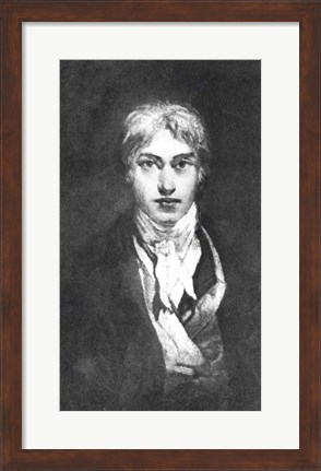 Framed Self portrait, 1798 Print
