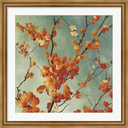 Framed Orange Blossoms I Print