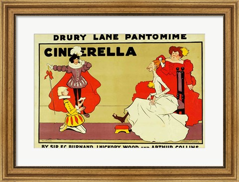 Framed Poster for &#39;Cinderella&#39; Print