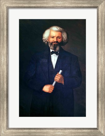 Framed Portrait of Frederick Douglass Print