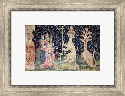 Framed Adoration of the Beast Print