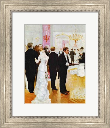 Framed Wedding Reception Print