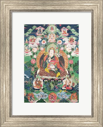 Framed Tanka of Padmasambhava Print