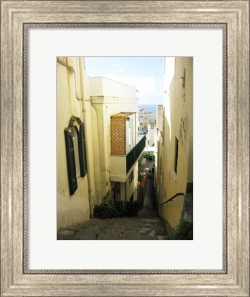 Framed Capri Alley Print