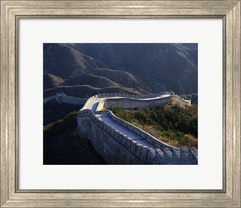 Framed Great Wall of China Print