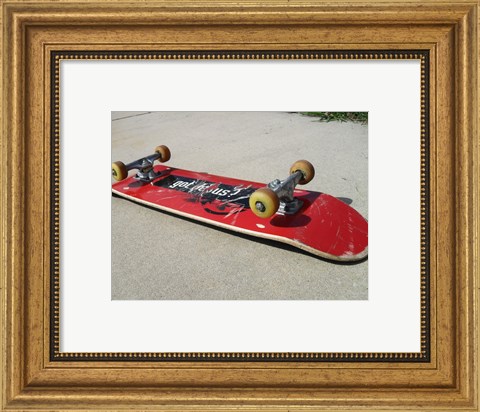 Framed Got Jesus Skateboard Print