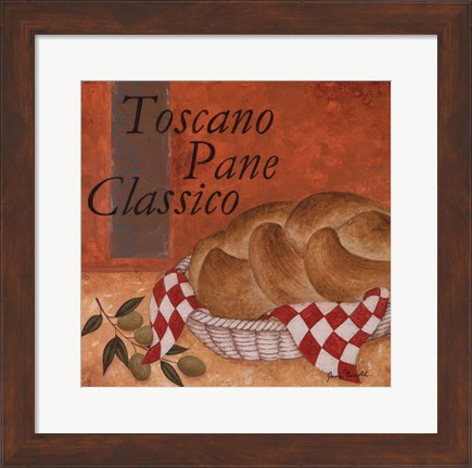 Framed Toscano Pane Classico Print